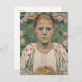 KatheフォンBachのポートレート庭の| ポストカード (正面/裏面)