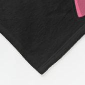 Katherin Name Personalized Birthday Dabbing Unicor フリースブランケット (角)