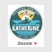 Katherine, Northern Territory Australiaステッカー シール (シート)