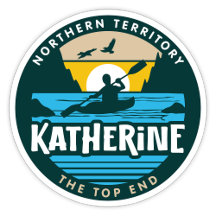 Katherine, Northern Territory Australiaステッカー