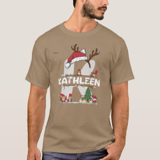 Kathleen Christmasw Kathleenクリスマスの名前おもしろい Tシャツ