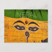 Kathmandu, Nepal Travel Postcard ポストカード (正面)