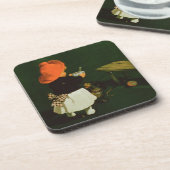 「KathreinerのモルトCoffeeのためのポスター広告 コースター (左側)