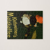 「KathreinerのモルトCoffeeのためのポスター広告 ジグソーパズル (横)