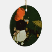 「KathreinerのモルトCoffeeのためのポスター広告 セラミックオーナメント (右)