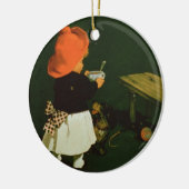 「KathreinerのモルトCoffeeのためのポスター広告 セラミックオーナメント (左)