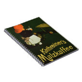 「KathreinerのモルトCoffeeのためのポスター広告 ノートブック (右側)