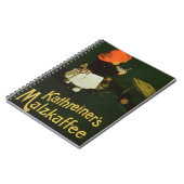 「KathreinerのモルトCoffeeのためのポスター広告 ノートブック (左側)