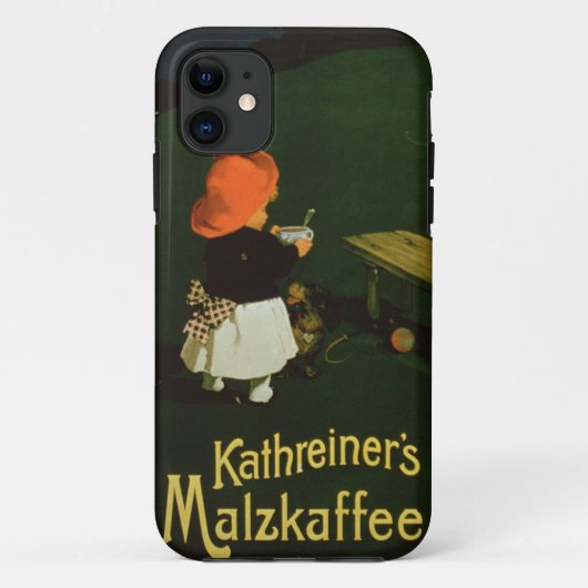 「KathreinerのモルトCoffeeのためのポスター広告 Case-Mate iPhoneケース (裏面)
