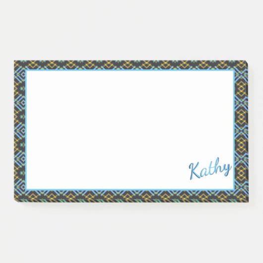 KathyまたはYouのための大きすぎるポストItメモ ポストイット (正面)