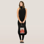 Kathy Faggellaの食糧挑戦 トートバッグ (正面(モデル))