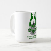 Kathy Skidmore 1970年の大和の高等学校のマグ コーヒーマグカップ (正面左)