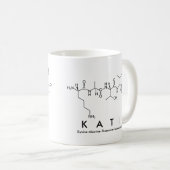 Katiペプチド名mug コーヒーマグカップ (正面右)