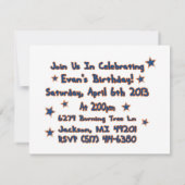 Katieのカスタム・カード 招待状 (裏面)