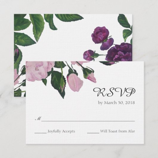 Katie及びPJ RSVP (正面/裏面)