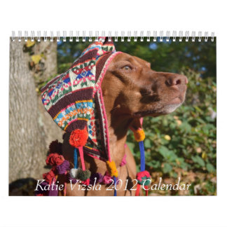 Katie Vizsla 2012のカレンダー カレンダー
