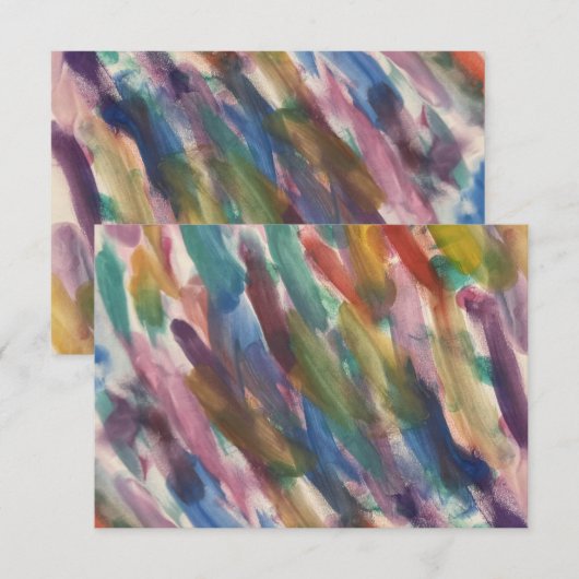 Katie's Artwork #1 – ノートカード (正面/裏面)