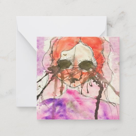 Katie's Artwork #2 – ノートカード (正面)