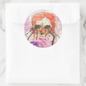 Katie's Artwork #2 – ラウンドステッカー ラウンドシール (バッグ)