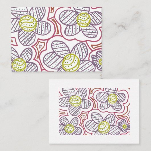 Katie's Artwork #8 – ノートカード (正面/裏面)