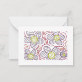 Katie's Artwork #8 – ノートカード (裏面)