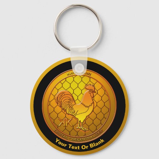 KatkaKoin暗号通貨ICO キーホルダー (正面)