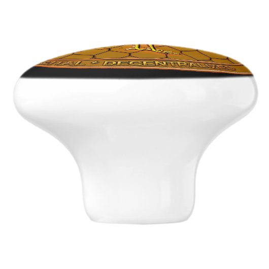 KatkaKoin暗号通貨ICO セラミックノブ (側面)