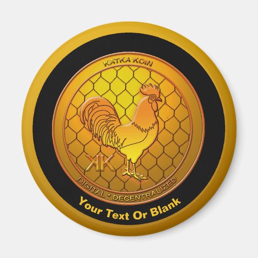 KatkaKoin暗号通貨ICO マグネット (正面)