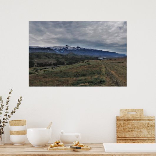 Katla and Thorsmork Valley ポスター (キッチン)