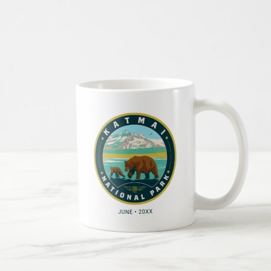 Katmai National Park コーヒーマグカップ (右)