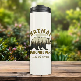 Katmai National Park, Established 1918, Alaska タンブラー
