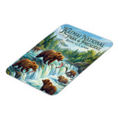 Katmai National Park & Preserve USA マグネット (左側)