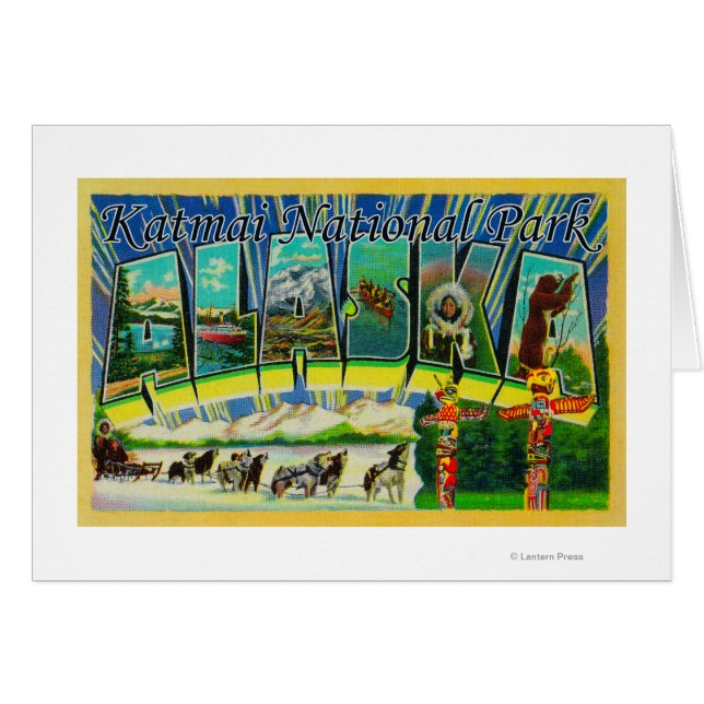 Katmai Nat'l Park, Alaska - Large Letter Scenes (正面横)
