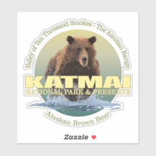 Katmai NP (ヒグマ)の重量 シール