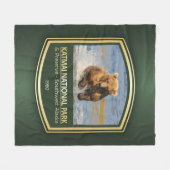 Katmai NP (PF1) フリースブランケット (正面(横))