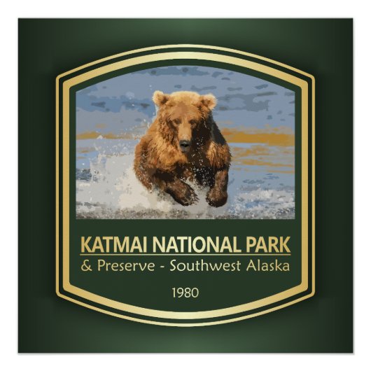 Katmai NP (PF1) ポスター (正面)