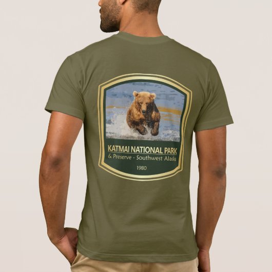 Katmai NP (PF1) Tシャツ (裏面)