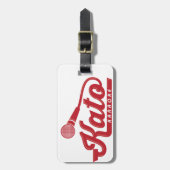 Katoのカラオケのロゴ ラゲッジタグ (正面縦)