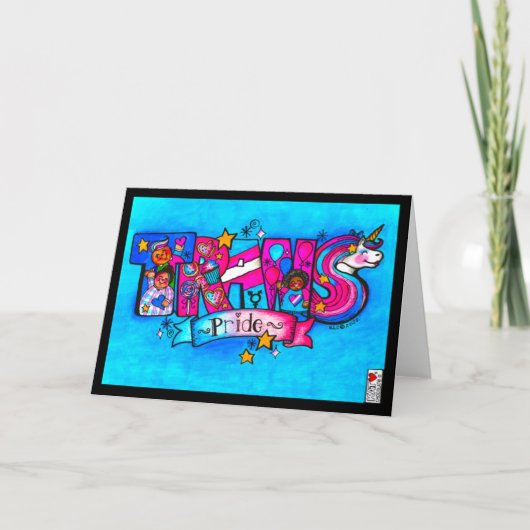 Kat's Livary Letters: TRANS Card カード (正面)