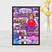 Kat's Sweet Shoppe Card カード (黄色い花)