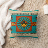 Katsina Sunface クッション (ブランケット)
