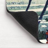 KatsushikaのHokusaiの浮世絵著Fukeiga マウスパッド (コーナー)