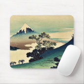 KatsushikaのHokusaiの浮世絵著Koshuのinumeのtoge マウスパッド (マウス)