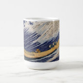 Katsushika Hokusai著海洋波 コーヒーマグカップ (中央)