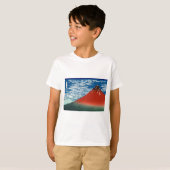 “Katsushika Hokusai”の“Fine Wind, Clear Morning” Tシャツ (正面フル)