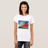 “Katsushika Hokusai”の“Fine Wind, Clear Morning” Tシャツ (正面フル)