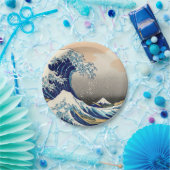 KATSUSHIKA HOKUSAI -神奈川を離れた素晴らしい波 ペーパープレート (パーティー)