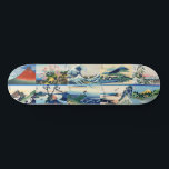 Katsushika Hokusai - 36 Views of Mt Fuji Selection スケートボード<br><div class="desc">Selection of 10 of the Thirty Six Views of Mount Fuji - Katsushika Hokusai,  Woodblock color print,  1830 (Edo Period),  inluding:
 - The Great Wave off Kanagawa
 - Fine Wind,  Clear Morning / Red Fuji
 - Umegawa in Sagami province
 - Mount Fuji Reflects in Lake Kawaguchi</div>