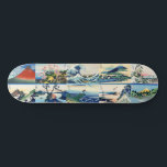 Katsushika Hokusai - 36 Views of Mt Fuji Selection スケートボード<br><div class="desc">Selection of 10 of the Thirty Six Views of Mount Fuji - Katsushika Hokusai,  Woodblock color print,  1830 (Edo Period),  inluding:
 - The Great Wave off Kanagawa
 - Fine Wind,  Clear Morning / Red Fuji
 - Umegawa in Sagami province
 - Mount Fuji Reflects in Lake Kawaguchi</div>