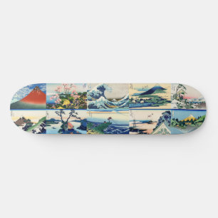 葛飾北斎　浮世絵　NIPPONスケートボード　スケボー板スノーボード 名画 葛飾北斎『神奈川沖浪裏』をデザイン！LIB TECH から